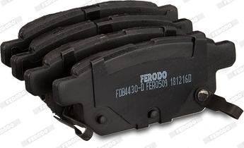 Ferodo FDB4430-D - Brake Pad Set, disc brake autospares.lv