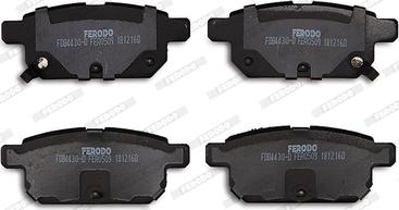 Ferodo FDB4430-D - Brake Pad Set, disc brake autospares.lv