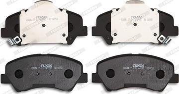 Ferodo FDB4437-D - Brake Pad Set, disc brake autospares.lv