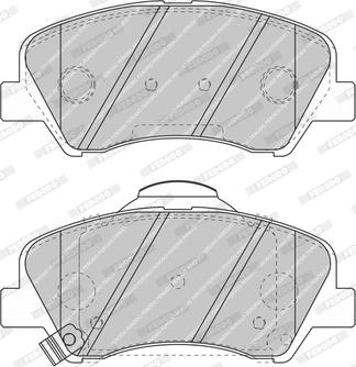 Ferodo FDB4437-D - Brake Pad Set, disc brake autospares.lv