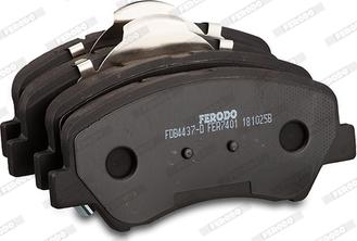 Ferodo FDB4437-D - Brake Pad Set, disc brake autospares.lv