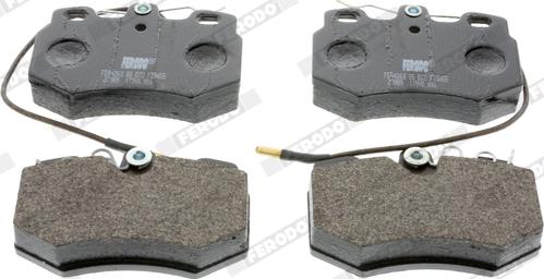 Ferodo FDB455 - Brake Pad Set, disc brake autospares.lv