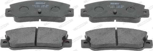 Ferodo FDB456 - Brake Pad Set, disc brake autospares.lv