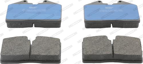 Ferodo FDB451 - Brake Pad Set, disc brake autospares.lv