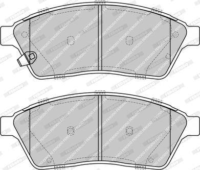 Valeo 604089 - Brake Pad Set, disc brake autospares.lv