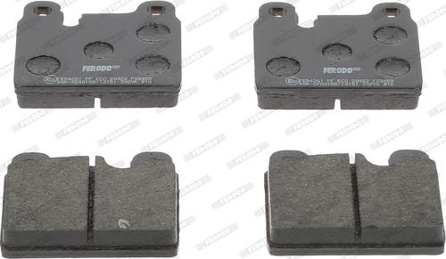 Ferodo FDB458 - Brake Pad Set, disc brake autospares.lv