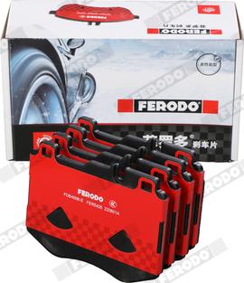 Ferodo FDB4608-S - Brake Pad Set, disc brake autospares.lv