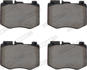 Ferodo FDB4608-S - Brake Pad Set, disc brake autospares.lv