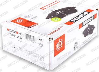 Ferodo FDB4613B-D - Brake Pad Set, disc brake autospares.lv