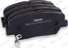 Ferodo FDB4613B-D - Brake Pad Set, disc brake autospares.lv