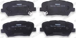 Ferodo FDB4613B-D - Brake Pad Set, disc brake autospares.lv