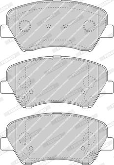 Ferodo FDB4613-D - Brake Pad Set, disc brake autospares.lv