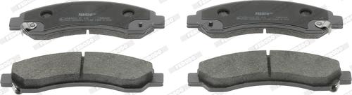 Ferodo FDB4625 - Brake Pad Set, disc brake autospares.lv