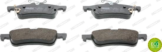 Ferodo FDB4041 - Brake Pad Set, disc brake autospares.lv