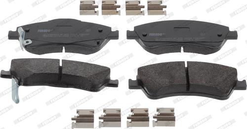 Ferodo FDB4047 - Brake Pad Set, disc brake autospares.lv