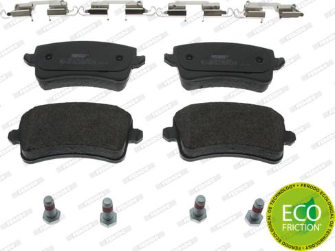 Ferodo FDB4050 - Brake Pad Set, disc brake autospares.lv