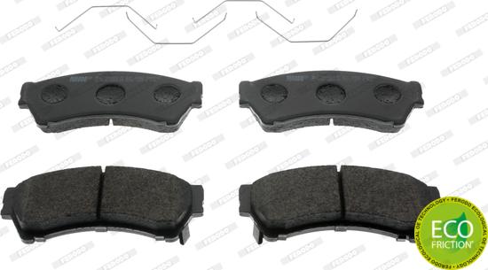 Ferodo FDB4062 - Brake Pad Set, disc brake autospares.lv