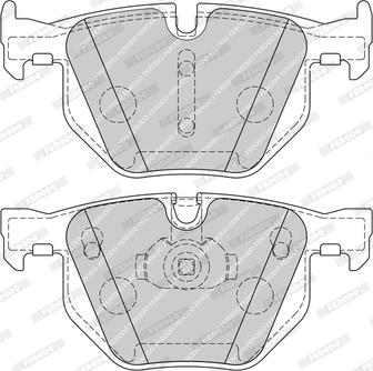 Ferodo FDB4067-D - Brake Pad Set, disc brake autospares.lv