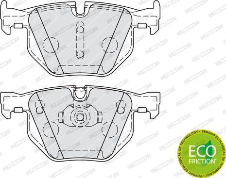 Ferodo FDB4067 - Brake Pad Set, disc brake autospares.lv