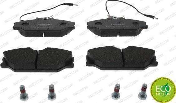 Ferodo FDB406 - Brake Pad Set, disc brake autospares.lv