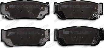 Ferodo FDB4000 - Brake Pad Set, disc brake autospares.lv