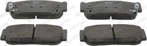 Ferodo FDB4000 - Brake Pad Set, disc brake autospares.lv