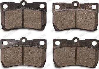 Ferodo FDB4001-D - Brake Pad Set, disc brake autospares.lv