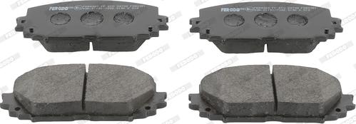 Ferodo FDB4081 - Brake Pad Set, disc brake autospares.lv