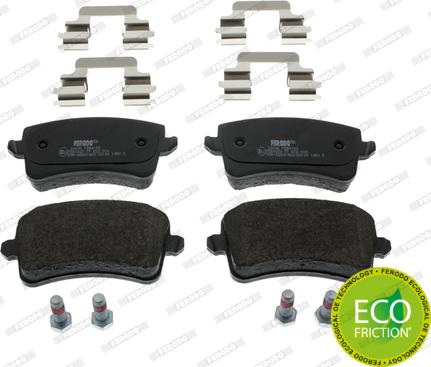 Ferodo FDB4190 - Brake Pad Set, disc brake autospares.lv