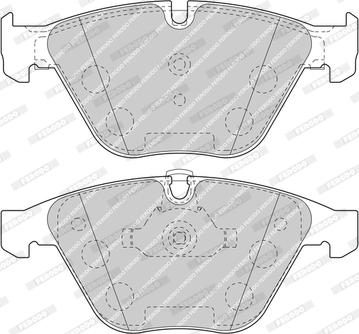 Ferodo FDB4191-D - Brake Pad Set, disc brake autospares.lv