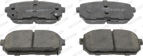 Ferodo FDB4193 - Brake Pad Set, disc brake autospares.lv