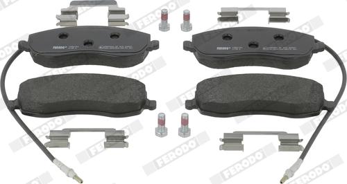 Ferodo FDB4154 - Brake Pad Set, disc brake autospares.lv
