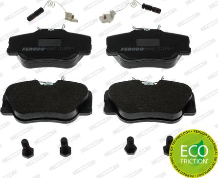 Ferodo FDB415 - Brake Pad Set, disc brake autospares.lv