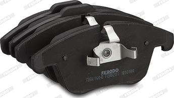 Ferodo FDB4160-D - Brake Pad Set, disc brake autospares.lv