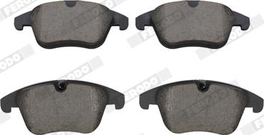 Ferodo FDB4160-S - Brake Pad Set, disc brake autospares.lv