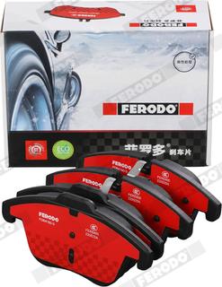 Ferodo FDB4160-S - Brake Pad Set, disc brake autospares.lv