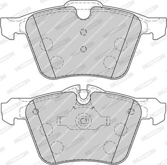 Ferodo FDB4108-D - Brake Pad Set, disc brake autospares.lv