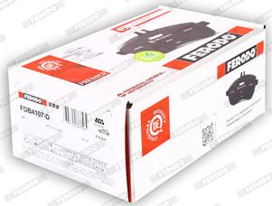 Ferodo FDB4107-D - Brake Pad Set, disc brake autospares.lv