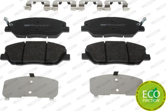 Ferodo FDB4111 - Brake Pad Set, disc brake autospares.lv