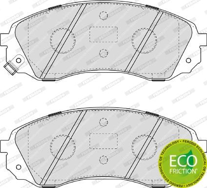 Ferodo FDB4113 - Brake Pad Set, disc brake autospares.lv