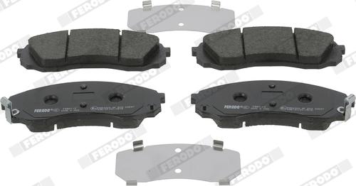 Ferodo FDB4113 - Brake Pad Set, disc brake autospares.lv