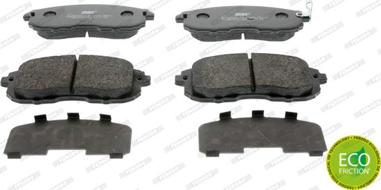 Ferodo FDB4112 - Brake Pad Set, disc brake autospares.lv