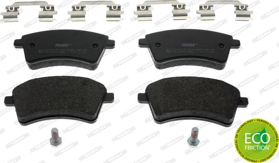 Ferodo FDB4185 - Brake Pad Set, disc brake autospares.lv