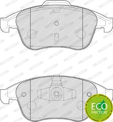 Ferodo FDB4181 - Brake Pad Set, disc brake autospares.lv