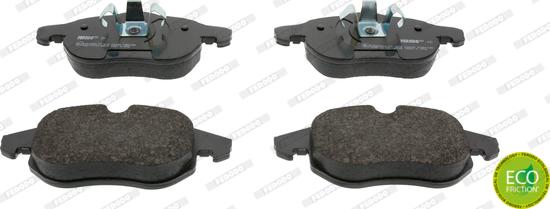 Ferodo FDB4188 - Brake Pad Set, disc brake autospares.lv