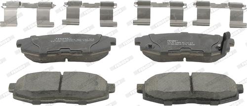 Ferodo FDB4187 - Brake Pad Set, disc brake autospares.lv