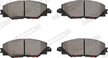 Ferodo FDB4136-S - Brake Pad Set, disc brake autospares.lv