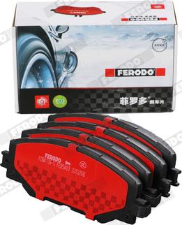 Ferodo FDB4136-S - Brake Pad Set, disc brake autospares.lv