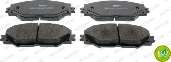 Ferodo FDB4136 - Brake Pad Set, disc brake autospares.lv