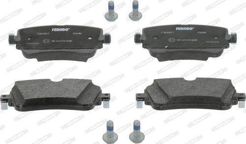 Ferodo FDB4807 - Brake Pad Set, disc brake autospares.lv